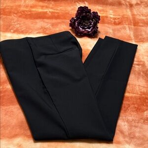 Rachel Zoe Classic Black Straight Leg Trousers